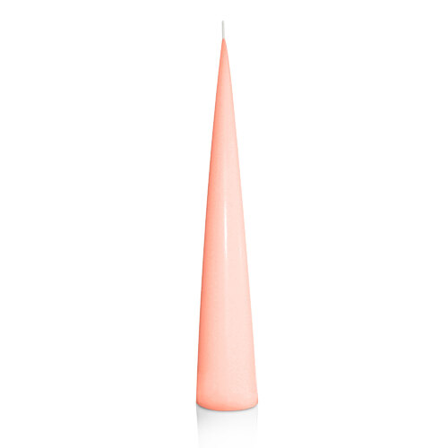 Peach 4.7cm x 30cm Cone Candle