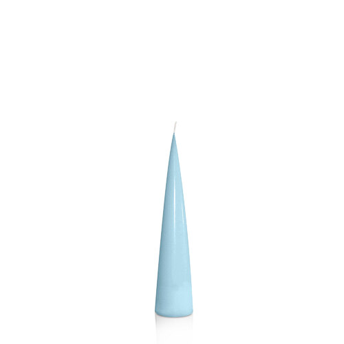 French Blue 4cm x 20cm Cone Candle
