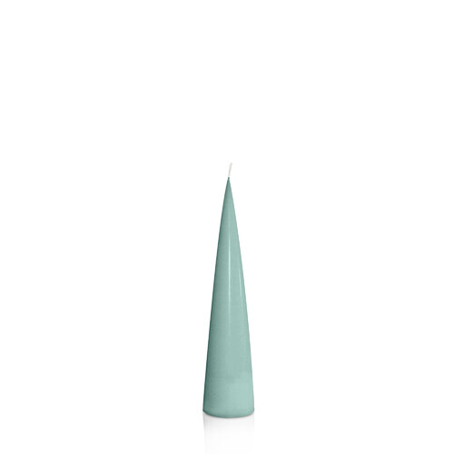 Sage Green 4cm x 20cm Cone Candle