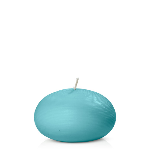 Pastel Teal 7.5cm Floating Candle, Pack of 6