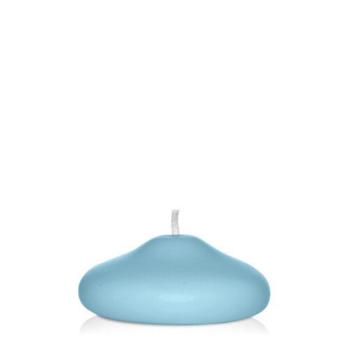 French Blue 7cm Floating Candle, Pack of 6