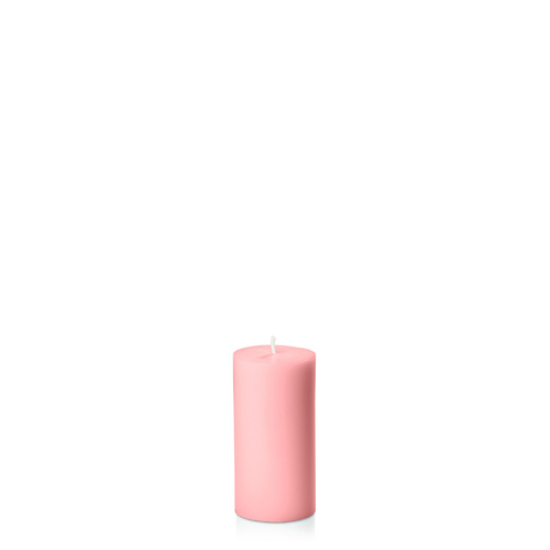Coral Pink 5cm x 10cm Slim Pillar