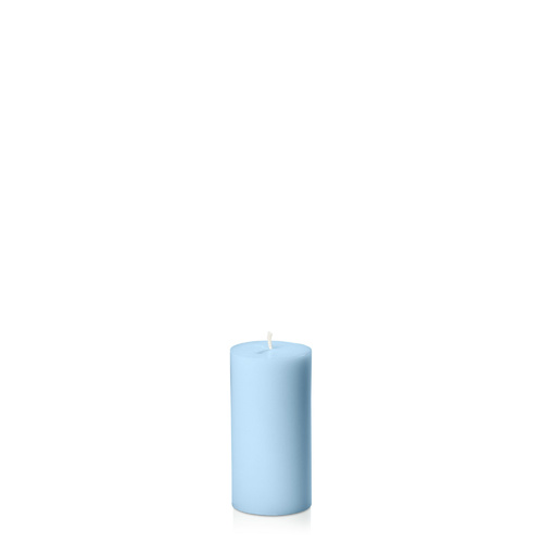 Pastel Blue 5cm x 10cm Slim Pillar