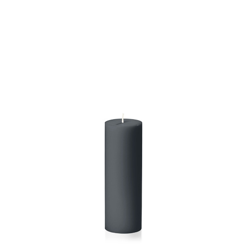 Charcoal 5cm x 15cm Slim Pillar