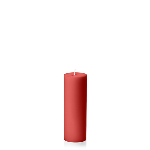 Red 5cm x 15cm Slim Pillar