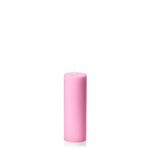 Rose Pink 5cm x 15cm Slim Pillar