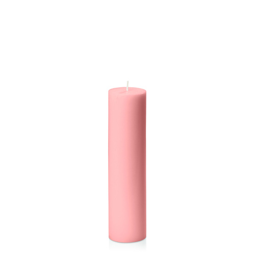 Coral Pink 5cm x 20cm Slim Pillar