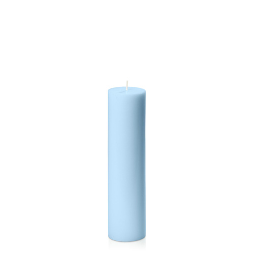Pastel Blue 5cm x 20cm Slim Pillar