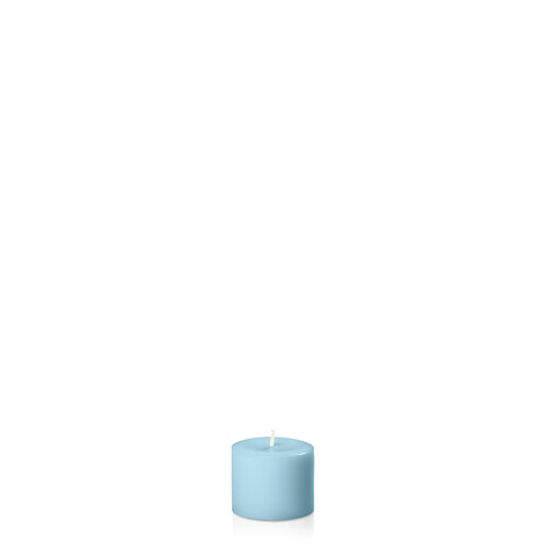 French Blue 5cm x 4cm Slim Pillar, Pack of 6