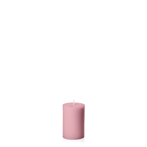 Dusty Pink 5cm x 7.5cm Slim Pillar