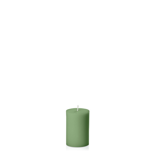 Green 5cm x 7.5cm Slim Pillar