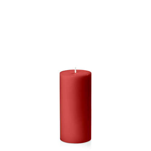 Red 7cm x 15cm Pillar
