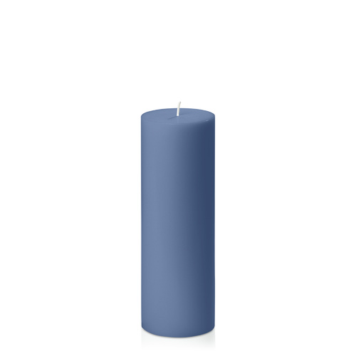 Dusty Blue 7cm x 20cm Pillar