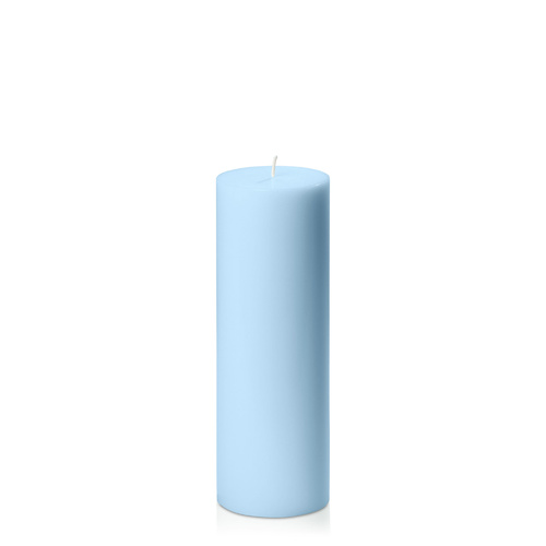 Pastel Blue 7cm x 20cm Pillar