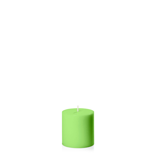 Lime 7cm x 7cm Pillar