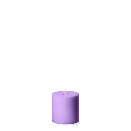 Purple 7cm x 7cm Pillar