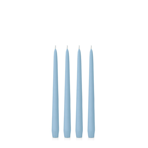 French Blue 25cm Taper, Pack of 4