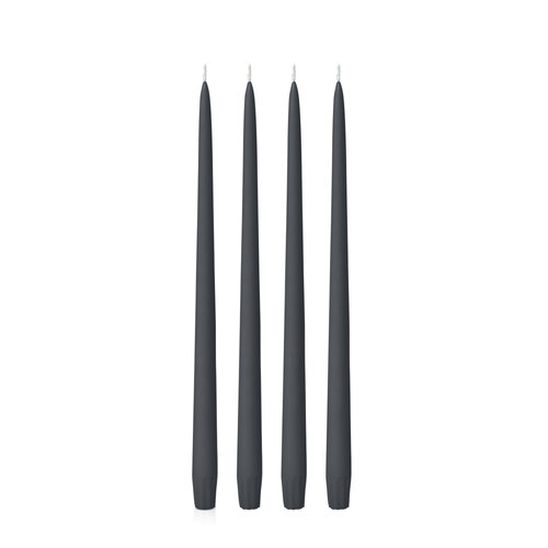 Charcoal 35cm Taper, Pack of 4