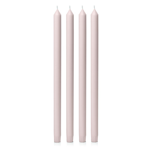 Antique Pink 40cm Dinner Candle, Pack of 4