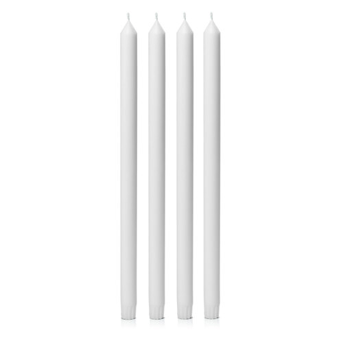 Stone 40cm Dinner Candle, Pack of 4