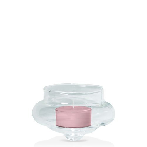 Dusty Pink Tealight in Floating Holder, Pack of 24