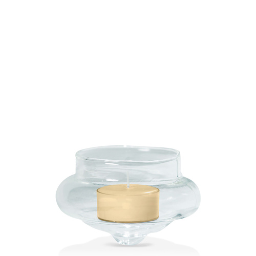 Gold Tealight in Floating Holder, Pack of 24