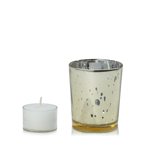 Acrylic Cup Event Tealight in White Votive, Pack of 24