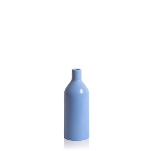 Calla Ceramic Bottle Vase - Bermuda
