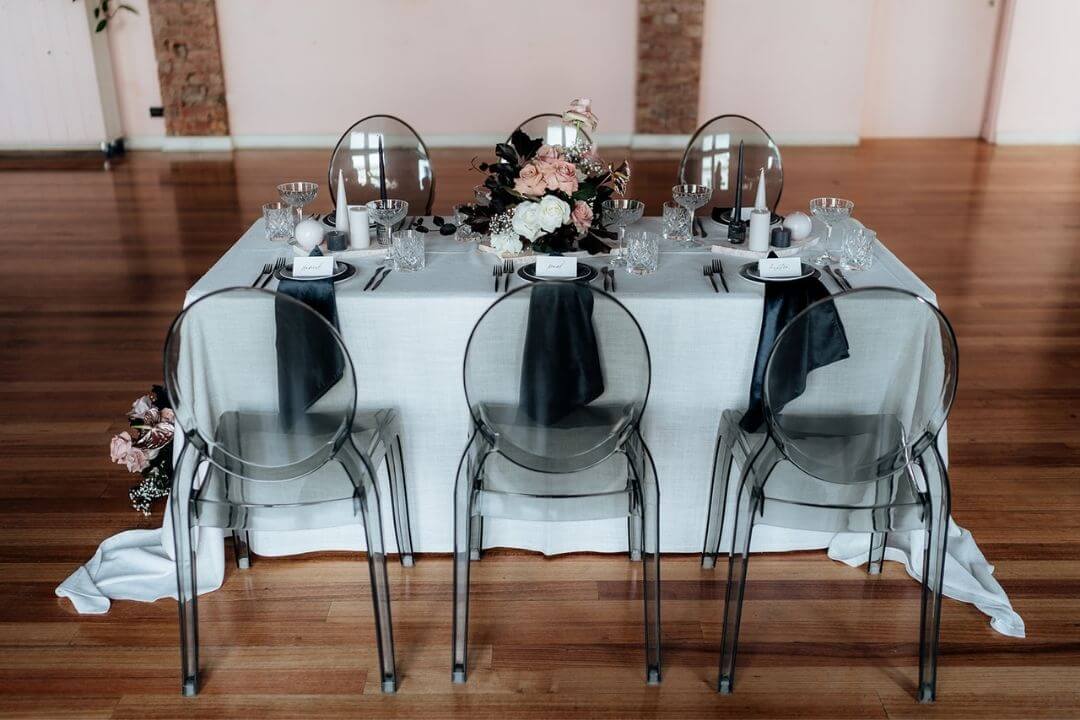 MODERN MONOCHROME WEDDING BY EVENTS BY AIMIE